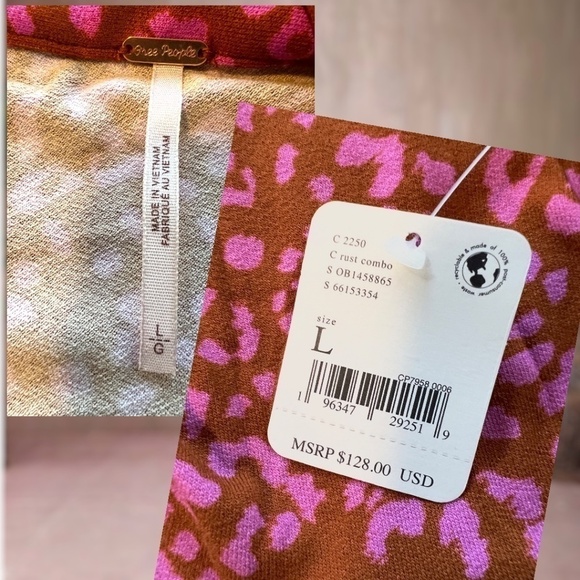 FREE PEOPLE Marseille Short Sleeve Adjustable Front Cut Out MiniDress NWT/LG - Picture 11 of 12